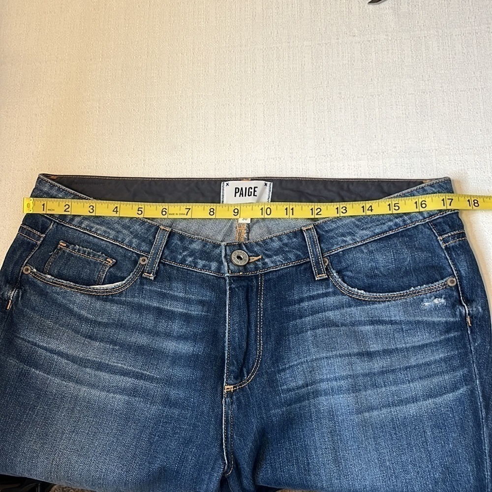 𝅺paige Jimmy Jimmy Crop jeans, size 30 - Picture 4 of 8